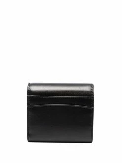 Bally portefeuille en cuir à plaque logo