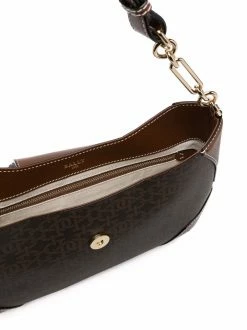 Bally sac porté épaule à motif monogrammé