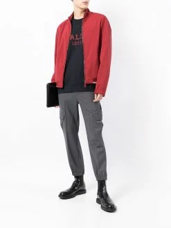 Bally veste bomber à fermeture zippée