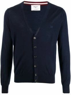 Bally cardigan en laine à col v