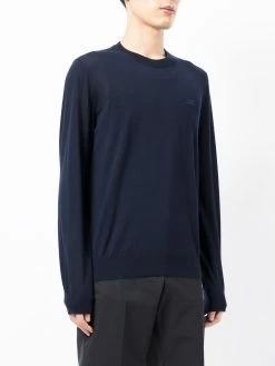 Bally pull en laine à col ras du cou