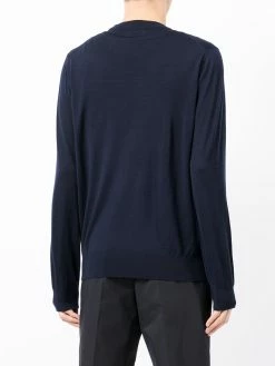 Bally pull en laine à col ras du cou