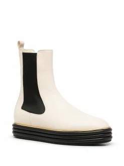 Bally bottines chelsea en cuir