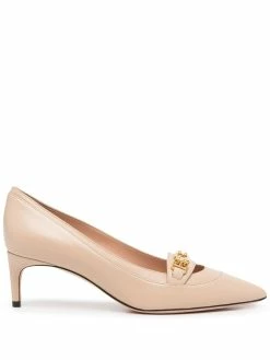 Bally escarpins en cuir à plaque logo