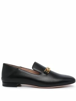 Bally mocassins à plaque logo