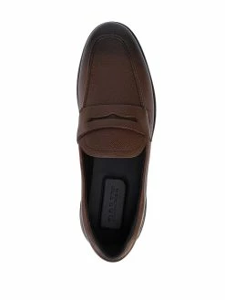 Bally mocassins en cuir à semelle épaisse