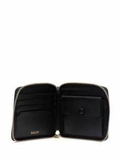 Bally portefeuille matelassé à détail rayé