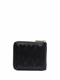 Bally portefeuille matelassé à détail rayé