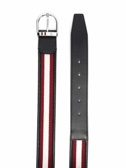 Bally ceinture à rayures signature