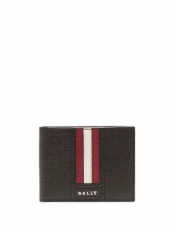 Bally portefeuille pliant à logo imprimé
