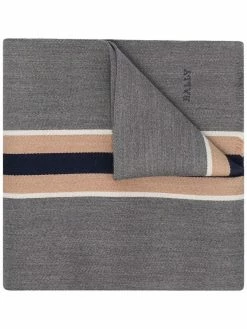 Bally écharpe rayée en laine