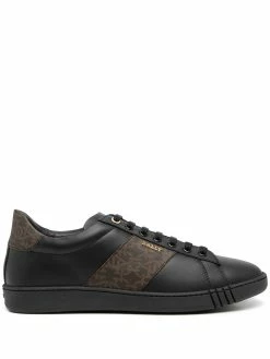 Bally baskets à empiècement monogrammé