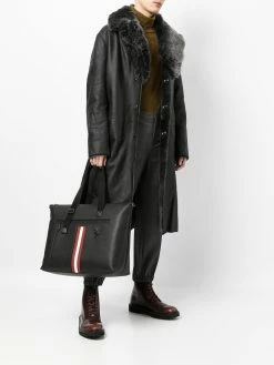 Bally sac cabas à détail rayé