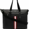 Bally sac cabas à détail rayé