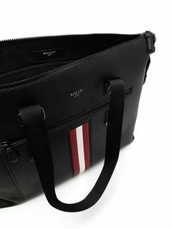 Bally sac cabas à détail rayé