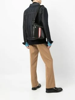 Bally sacoche à bande logo