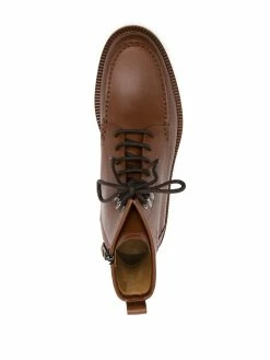 Bally Bottines lacées à logo embossé Prix Légers bottes homme 9 Bally bottines lacées à logo embossé