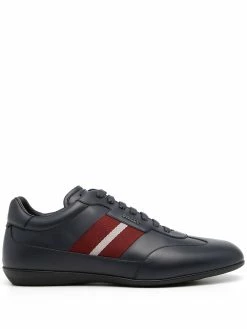 Bally baskets à détails rayés