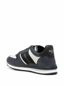 Bally baskets à rayures