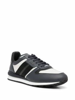 Bally baskets à rayures