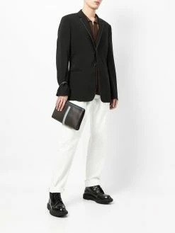 Bally pochette à logo embossé