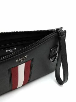 Bally pochette à détails rayés