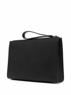 Bally pochette à détails rayés