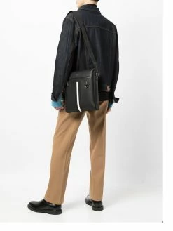 Bally sacoche à détails rayés