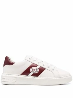 Bally baskets Mikki en cuir à bande logo