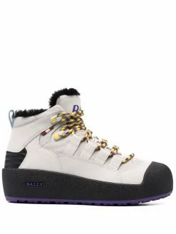 Bally baskets montantes à logo imprimé