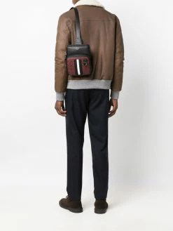 Bally sac porté épaule Molko à motif monogrammé