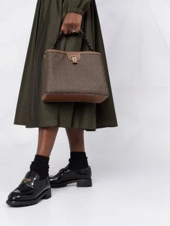 Bally sac cabas à motif monogrammé