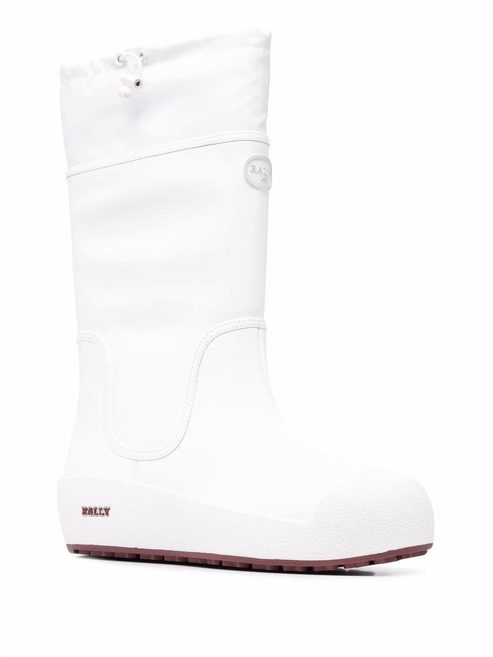 Soldes Bally Bottines à plaque logo bottes femme 4 Bally bottines à plaque logo