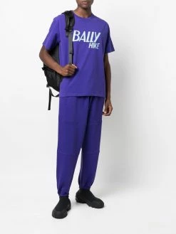 Bally t-shirt à logo col