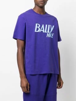 Bally t-shirt à logo col