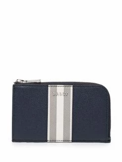 Bally portefeuille à détails rayés
