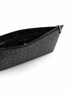 Bally pochette à design embossé