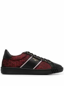 Bally baskets à empiÚcement monogrammé