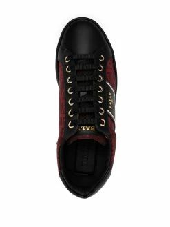 Bally baskets à empiècement monogrammé