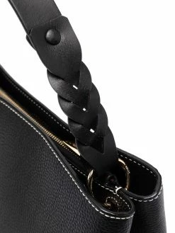 Bally sac à main en cuir à logo gravé