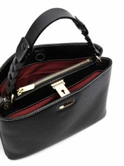 Bally sac à main en cuir à logo gravé