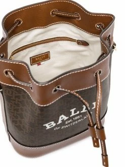 Bally sac seau à logo imprimé