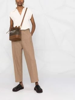 Bally sac seau à logo imprimé