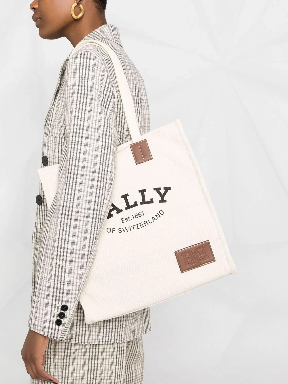 Bally Prix Usine Sac à main Crystalia à logo imprimé sacs cabas femme 5 Bally sac à main Crystalia à logo imprimé